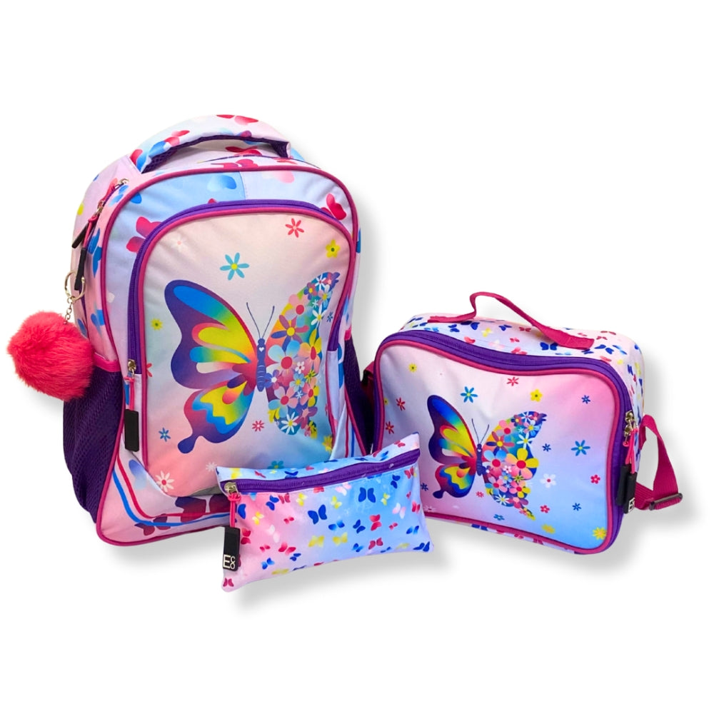 3 Piece Vibrant Kids Backpack Set – Eco Lifestyle display picture 1