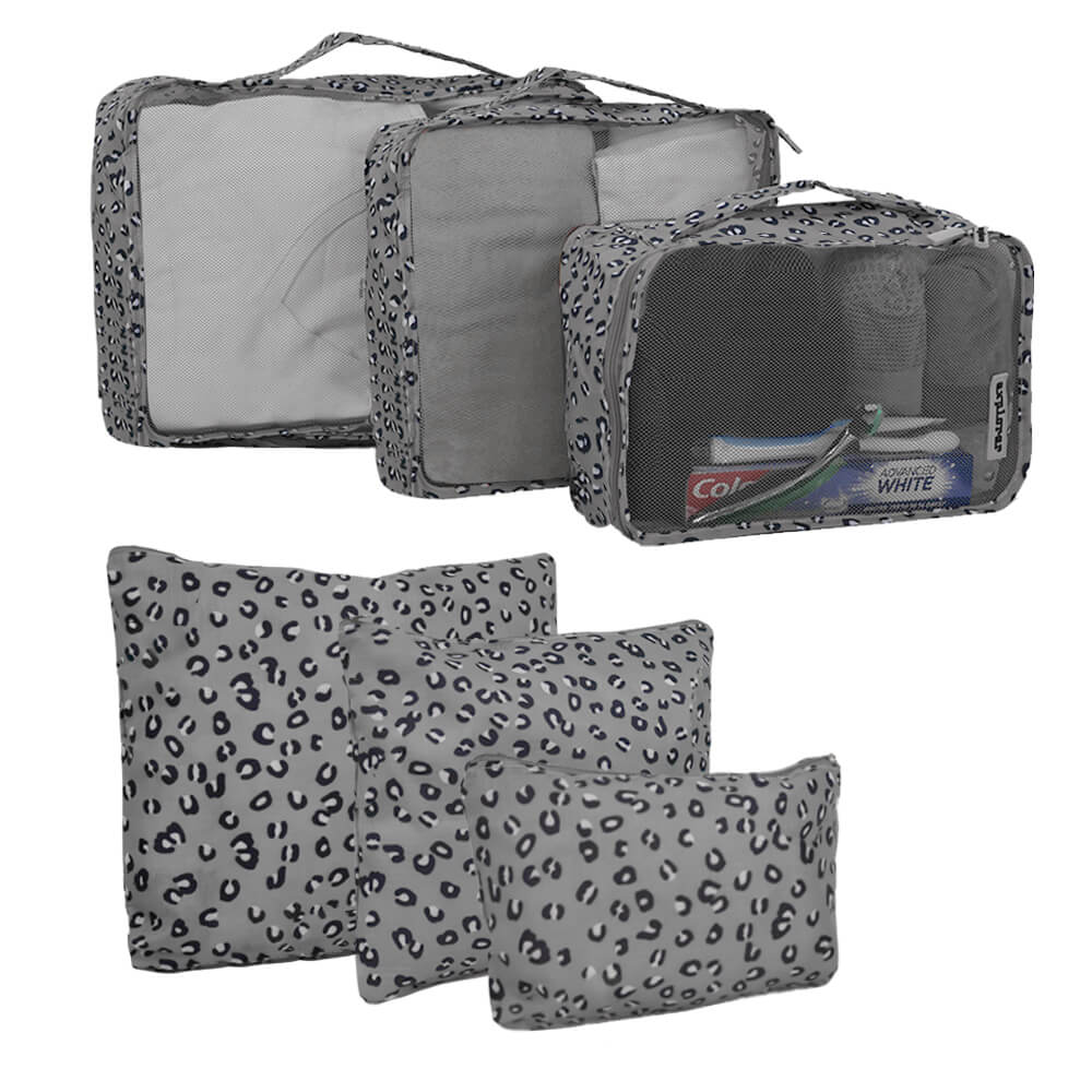 Travel Packing Cubes - Set of 6
