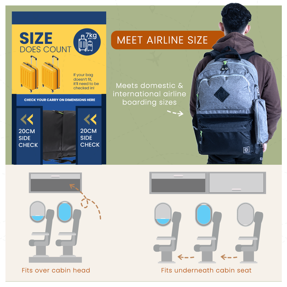 Student Backpack with Pencil Case