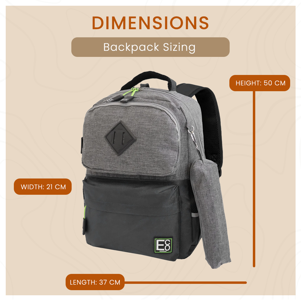Student Backpack with Pencil Case