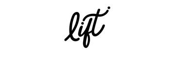 Lift Airlines Logo – black silhouette version used to indicate airline compatibility with eco-friendly luggage