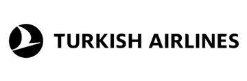 Turkish Airlines Logo – black silhouette version used to indicate airline compatibility with eco-friendly luggage