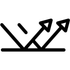 Outlined Reflective Icon – line-style graphic symbol indicating reflective safety features on eco-friendly bags