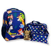 3 Piece Vibrant Kids Backpack Set