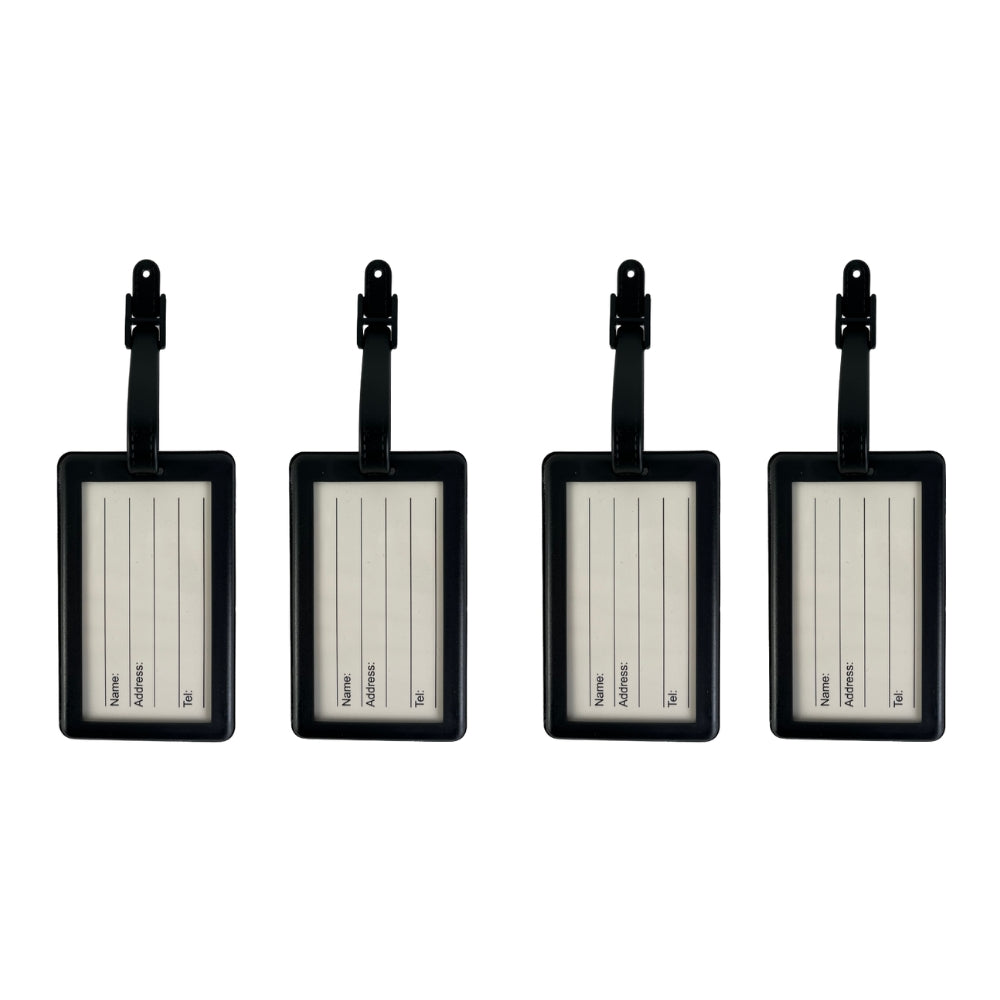 Luggage Tags - 4 Pack