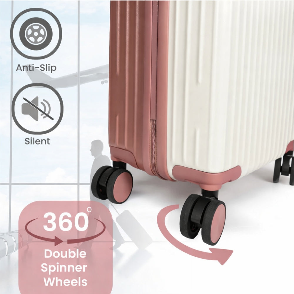 Dubai Hardshell Luggage with Cosmetic Case