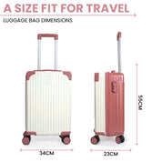 Dubai Hardshell Luggage with Cosmetic Case